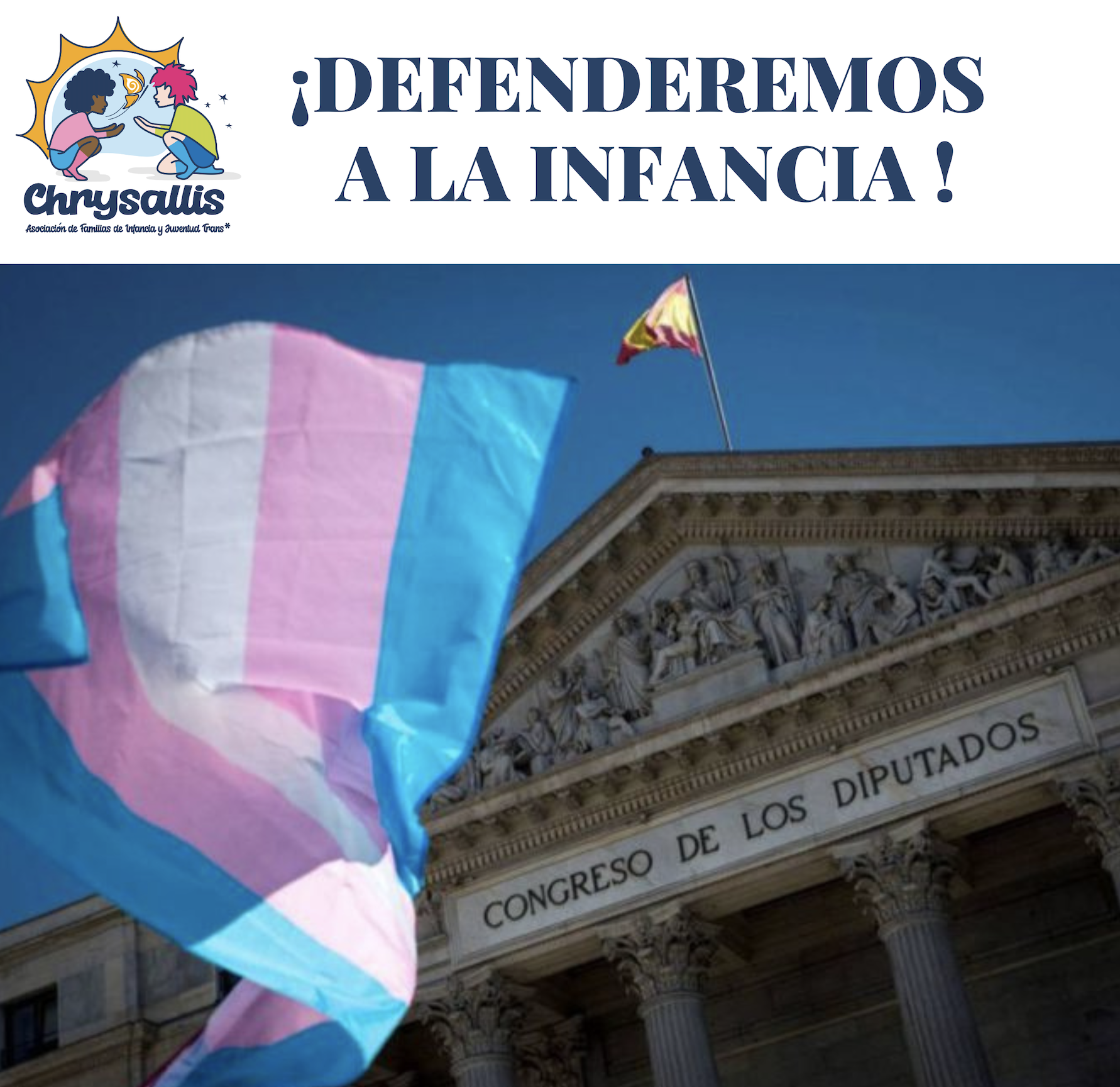 FELGTBI+, Chrysallis y Fundación Triángulo convocarán  movilizaciones contra los recortes del PSOE en derechos trans
