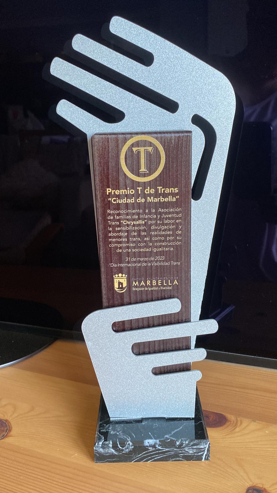 Premio T de Trans «Ciudad de Marbella»